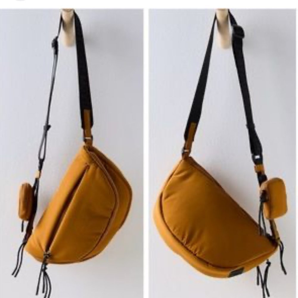 NEW FREE PEOPLE MOVEMENT HIT THE TRAILS SKI CROSSBODY BAG